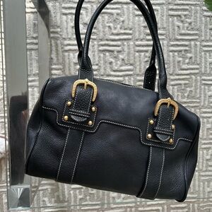 Dooney & Bourke Black Leather Shoulder Bag